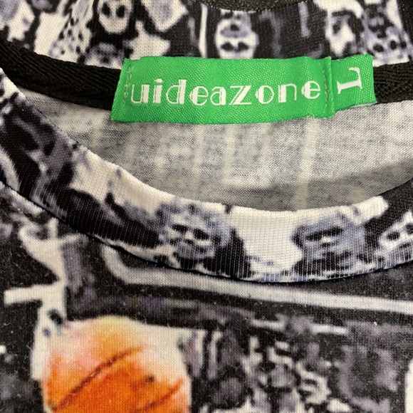 Michael Jordan NBA Crowd Watching Shirt Size L - Picture 2 of 3